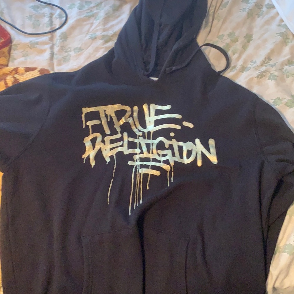 True Religion Graffitti Hoodie Brand  New
